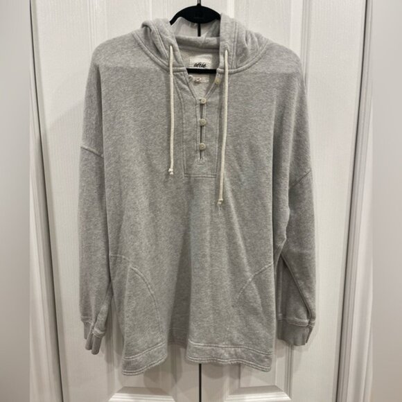 Aerie Gray Oversized Hoodie size M - Picture 1 of 6